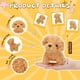 thumbnail image 2 of Perritos de peluche Liliful, 50 unidades para niños, 12 cm, 2 of 7
