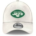 thumbnail image 2 of Men's New Era White New York Jets Iced II 39THIRTY Flex Hat, 2 of 4