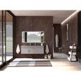 thumbnail image 6 of Nile 60" Gray Wood Floating Vanity with Gray Top and Gold Trim, 6 of 10