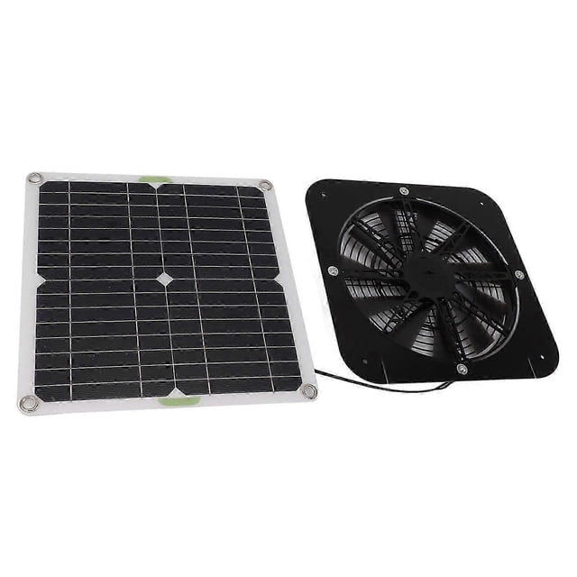 2026 13.5 Solar Panel Fan 100W for Greenhouse Chicken Coop Kennel - Efficient Cooling