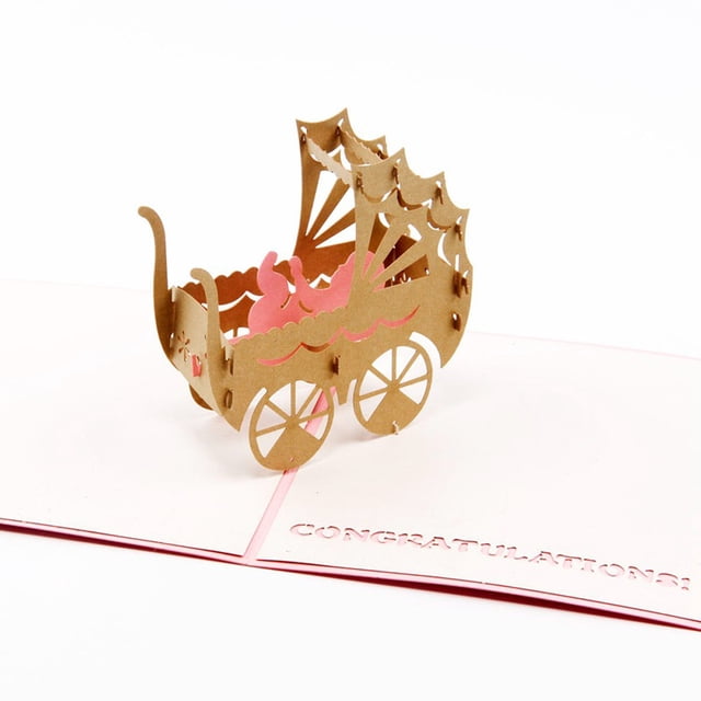 LSLJS Up Cards Wedding Lover Happy Birthday Anniversary Greeting Cards B, Greeting Cards