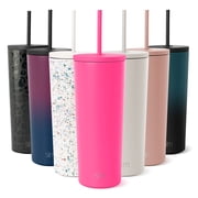 Simple Modern 24 fl oz Stainless Steel Classic Tumbler with Lid and Straw|Raspberry Vibes