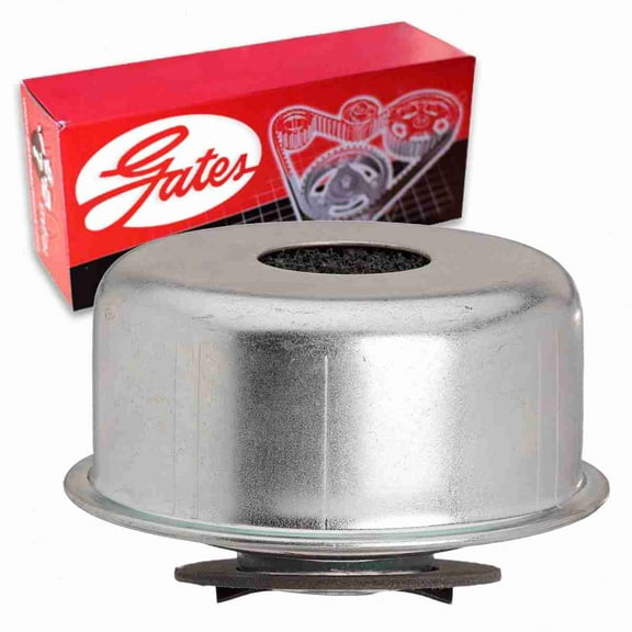 Gates Crankcase Breather Cap compatible with Ford F-100 3.9L 4.2L 4.9L 5.0L 5.8L 5.9L 6.4L 6.6L 7.5L L6 V8 1968-1983