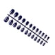 thumbnail image 1 of Seitruly 24 piezas de uñas postizas de ataúd sólidas usables ordenadas DIY Artificial exquisita novela personalidad uñas acrílicas para amantes de la Juegos de manicura Tipo31 Seitruly CE011417-31, 1 of 5