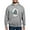 Graphite Gray, variant on - Italian Greyhound Christmas Hooded Sweatshirt - Pullover Hoodie, Hooded Sweatshirt