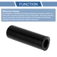 thumbnail image 4 of Unique Bargains 1pcs 14mm 0.55" ID 76mm 2.99" Length 0° Black Car Silicone Hose Universal, 4 of 7