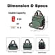 thumbnail image 3 of Bolsa Térmica para Almuerzo SUNNY BIRD 12L para Mujeres y Hombres Verde, 3 of 8