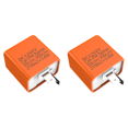 thumbnail image 1 of Intermitente 12V Relé de frecuencia Indicador de señal de giro Moto de alta potencia Naranja, 1 of 4