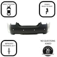 thumbnail image 3 of DCP Rear Bumper Cover for 2007 2008 Nissan Maxima w/ Park Assist 07 08 Primed, 3 of 5