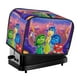thumbnail image 1 of Funda para tostadora de 2 rebanadas con diseño de adentro hacia afuera, funda protectora contra el polvo y las huellas dactilares para pan, funda de poliéster, fundas para pequeños electrodomésticos, 1 of 6