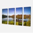 thumbnail image 2 of Still Waters of Fall Lake - Impression sur Toile Paysage, 2 of 3