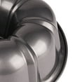 thumbnail image 3 of Mainstays 10" Round Nonstick Carbon Steel Fluted Cake Pan, Gray, 3 of 9