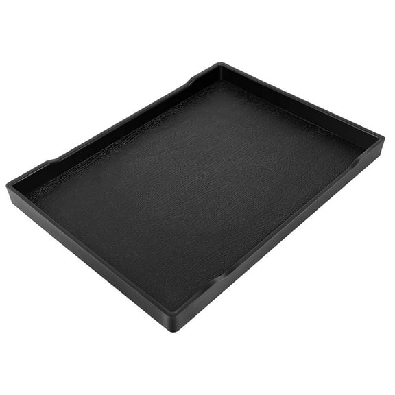 BESTOYARD 1Pcs Reptile Bowl Black PE for Pet Care Feeding Reptiles