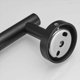 thumbnail image 2 of Toallero negro mate, toallero de acero inoxidable Toallero de baño Organizador Toallero para baño y cocina (40 cm), 2 of 5