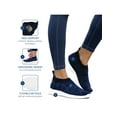 thumbnail image 3 of Mio Marino's Women's Casual Slip On Sneakers with Breathable Mesh, 3 of 6