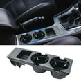 thumbnail image 4 of Geloo Car Cup Holder Center Console Insert Front Seat Carbon Fiber Cup Holders Coin Holder for BMW 3Series E46, 4 of 9