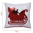 thumbnail image 3 of DOLITY Decorative Christmas Square Throw Pillow Cushion 16x16inch for Bedroom Decor D, 3 of 7