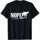 thumbnail image 1 of Nope Not Today - Camiseta divertida de avestruz sarcástica de humor introvertido, 1 of 2