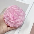thumbnail image 4 of 9cm Wedding Fabric Flower Brooch Pin Hair Clip for Women Men Elegant Big Camellia Rose Floral Brooches Lapel Pins Dainty Holiday Party Costume Dress Accessories Jewelry, 4 of 12