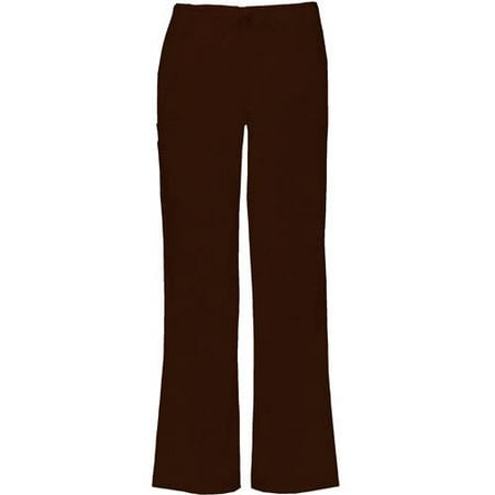 Simply Basic Women's Fashion Essentials Drawstring Cargo Scrub Pant Petite