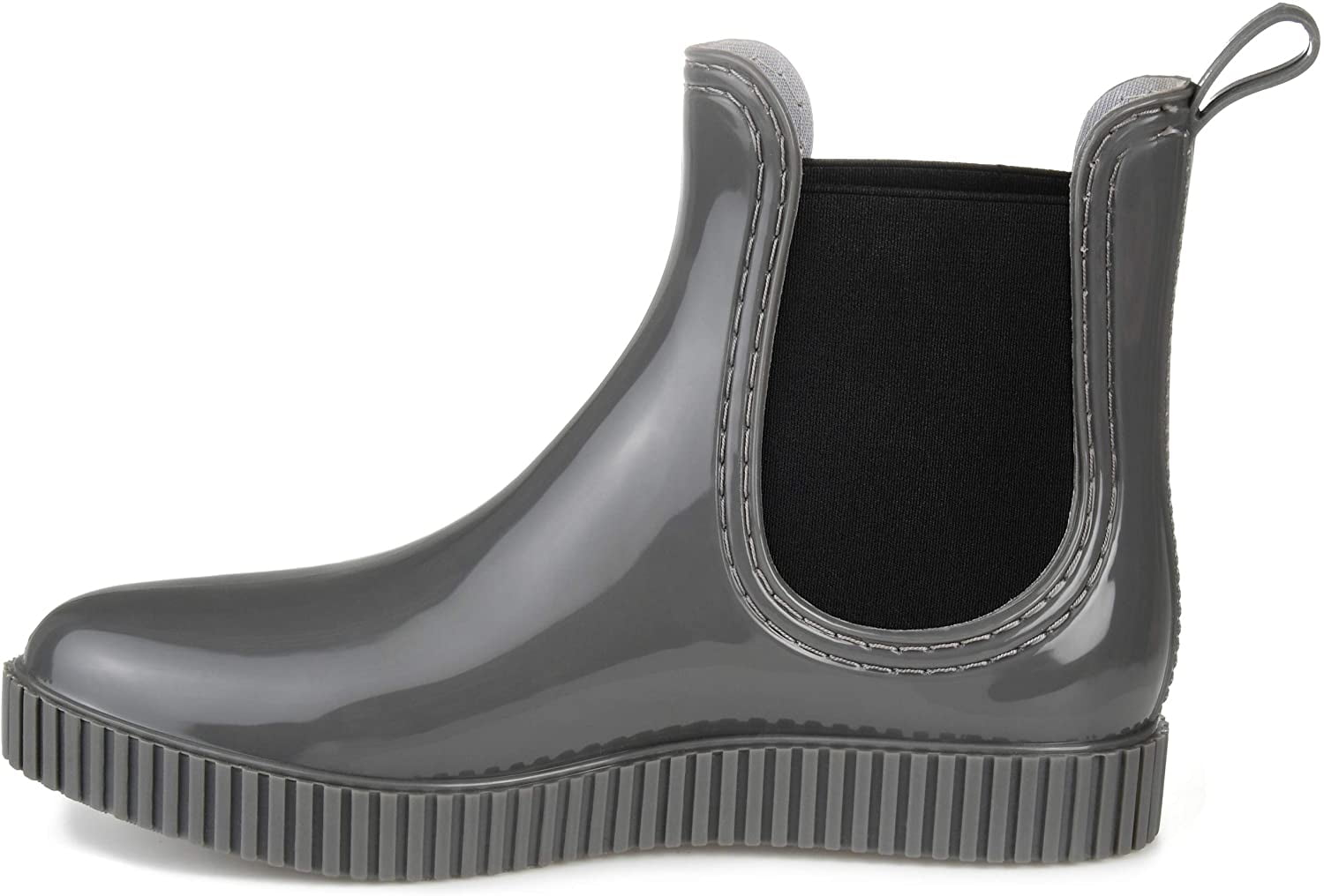 Journee Collection Womens Drip  Waterproof Ankle Rain Boots