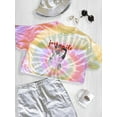 thumbnail image 3 of Just Smile Photographer Girl Tie Dye Spiral Women -Image by Shutterstock, Female XX-Large, 3 of 4