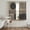 Black, variant on Brown Black Geometric Sheer Curtains 63 Inch Length 2 Panels Set, Retro Modern Striped Abstract Voile Window Treatment Rod Pocket Curtains Sheers Drapes for Bedroom/Living Room/Kitchen 52x"63"x2