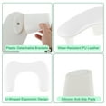 thumbnail image 5 of Unique Bargains Arm Rest for Nails Tech U Shaped with Detachable Brackets with Non-slip Pads Arm Rest Pillow White, 5 of 7