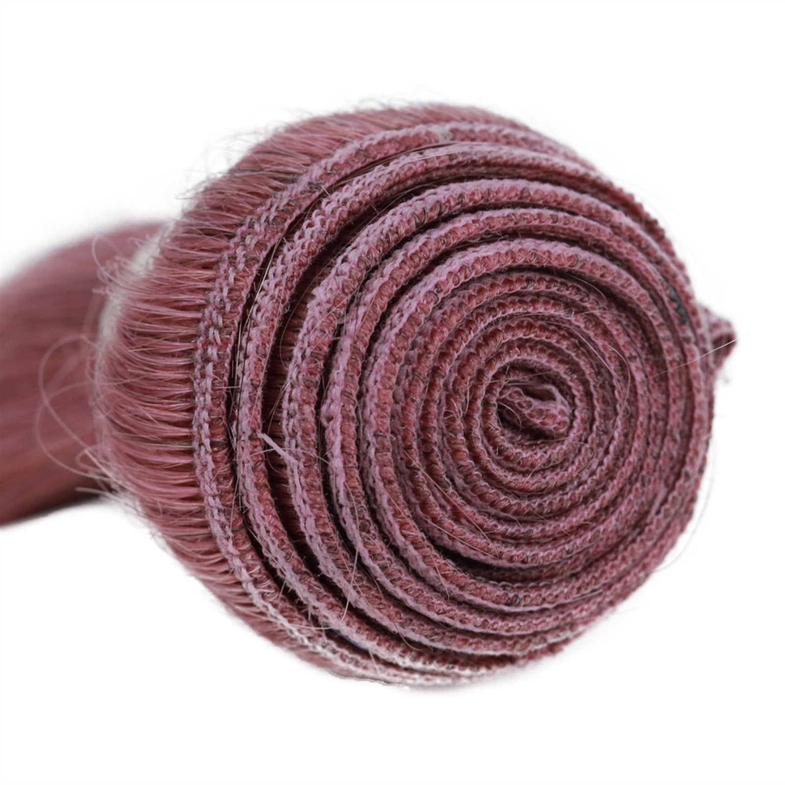 Human Hair Bundles Pink Brazilian Hair Weave Bundles Silky Straight Hair Bundles 1 Bundles Hair