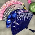 thumbnail image 4 of BESTSKY Folding Fan No-Friction Mechanism Folding Fans Handheld Boots on the Ground Fan Style2, 4 of 4