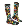 thumbnail image 3 of Balery Underwater Diving Animals Fun Novelty Socks Men'S Women'S Crew Socks Funny Crazy Novelty Socks Quirky And Cool Socks, 3 of 9