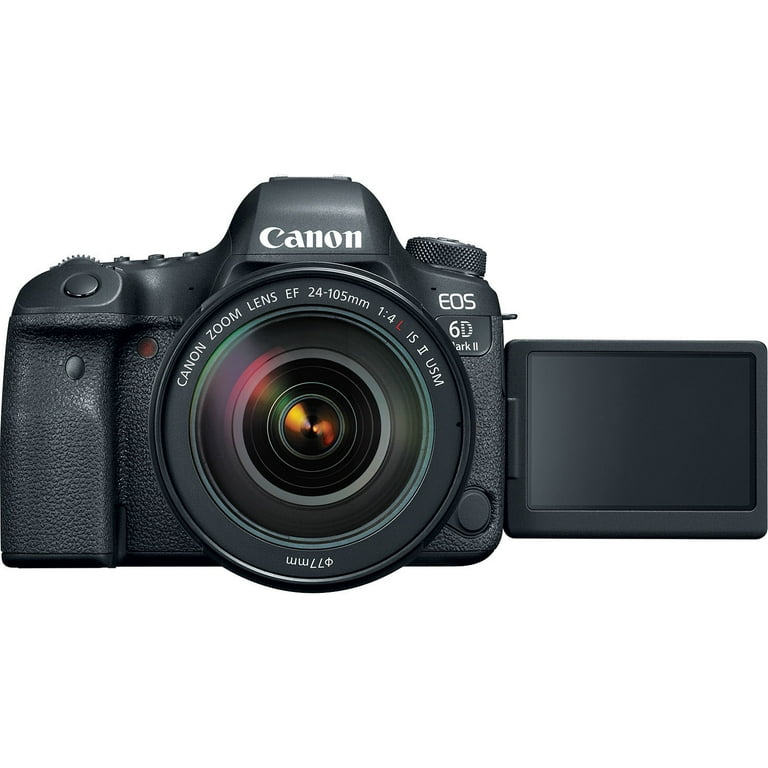 Canon EOS 6D Mark II DSLR Camera With EF 24-105mm f/4L IS II Canon EOS 6D Mark II DSLR Camera With EF 24-105mm f/4L IS II