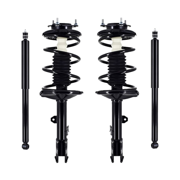 Set of 4 Front Quick Strut-Coil Spring-Rear Shock For 2000-2005 Toyota Rav4 AWD
