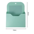 thumbnail image 6 of Magnetic File Holder Storage Box Solid Color Large Capacity Full Size Magnetic Pocket Wall Hanging File Organizer, 6 of 7