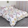 thumbnail image 1 of * Juego de colcha, funda de cama de algodón lavada, funda de almohada, colcha de verano, colcha doble Queen, Sábana individual doble, manta estampada, 1 of 5