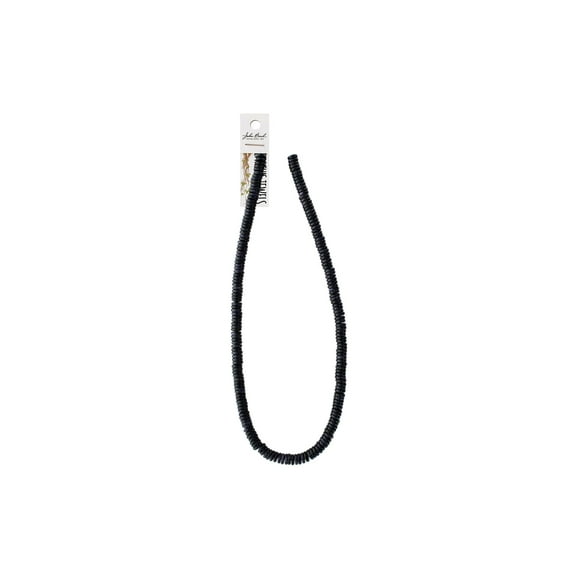John Bead EJ SP 16" 2x6mm Rondelle Blue Sand