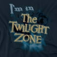 thumbnail image 2 of Twilight Zone Men's I'm In The Twilight Zone T-shirt Large Navy, 2 of 7