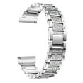 thumbnail image 1 of Creative Watchband Watch Strap Unique Watch Replacement Strap Watch Accessories Comaptible for Fitbit Blaze (Silver), 1 of 1
