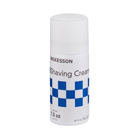 McKesson Shaving Cream 1.5 oz Can, 144 Count