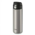 thumbnail image 3 of Tiger MMJ-A048 XC Vacuum Insulated Stainless Steel Travel Mug with Flip Open Lid, Double Wall, 16 Oz, Silver, 3 of 5