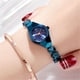 thumbnail image 1 of Pulseras para mujer, regalos para mujer, reloj de cuarzo mate con degradado geométrico elegante de Gadyson para mujer., 1 of 3
