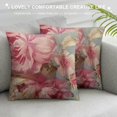 thumbnail image 3 of Pratyus Flowers Modern Rustic Decorative Pillow Cases with Zipper Home Decor Aesthetic 1PC 24x24in, 3 of 5