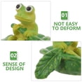 thumbnail image 2 of 2 Pcs Sculpture de Grenouille Adorable Modèle de Grenouille de Table Décoration Artisanale en Résine, 2 of 10