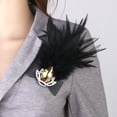 thumbnail image 2 of Broche Pin Zulema Corona de Cristal con Imitación para Mujer, 2 of 7