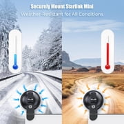 Starlink Mini Suction Cup Mount Kit – 360° Adjustable Satellite Holder for Car Windshield, Roof, Sunroof – Heavy-Duty Weatherproof Suction Cups for RV, Camper & Mobile Use – Tool-Free Installation
