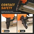thumbnail image 5 of KAMSIN ST64 14 GA Heavy Duty Pneumatic Concrete T Nail Gun, 1'' to 2-1/2'' inch T Nails, Air Power Tool, 5 of 12
