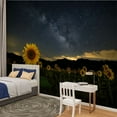 thumbnail image 2 of Peel and Stick Wallpaper Landscape Stars Universe Modern Art Wall Mural Decor Self Adhesive and Removable 100in x 144in, 2 of 8