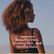 Natures Bounty Hair Skin and Nails Vitamin with Collagen and Biotin, Womens Multivitamin, Tropical Citrus Gummies, 90 Ct