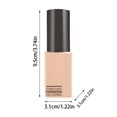 thumbnail image 3 of Dvkptbk Foundation liquids Moisturizing Foundations Fluid Easy To Create Uniform Color Concealer Moisturizing Suitable for Variety of To Make Shiny 28ml, 3 of 7