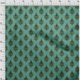 thumbnail image 3 of oneOone Cotton Flex Fabric Leaves & Floral Block Decor Fabric Printed BTY 40 Inch Wide, 3 of 4